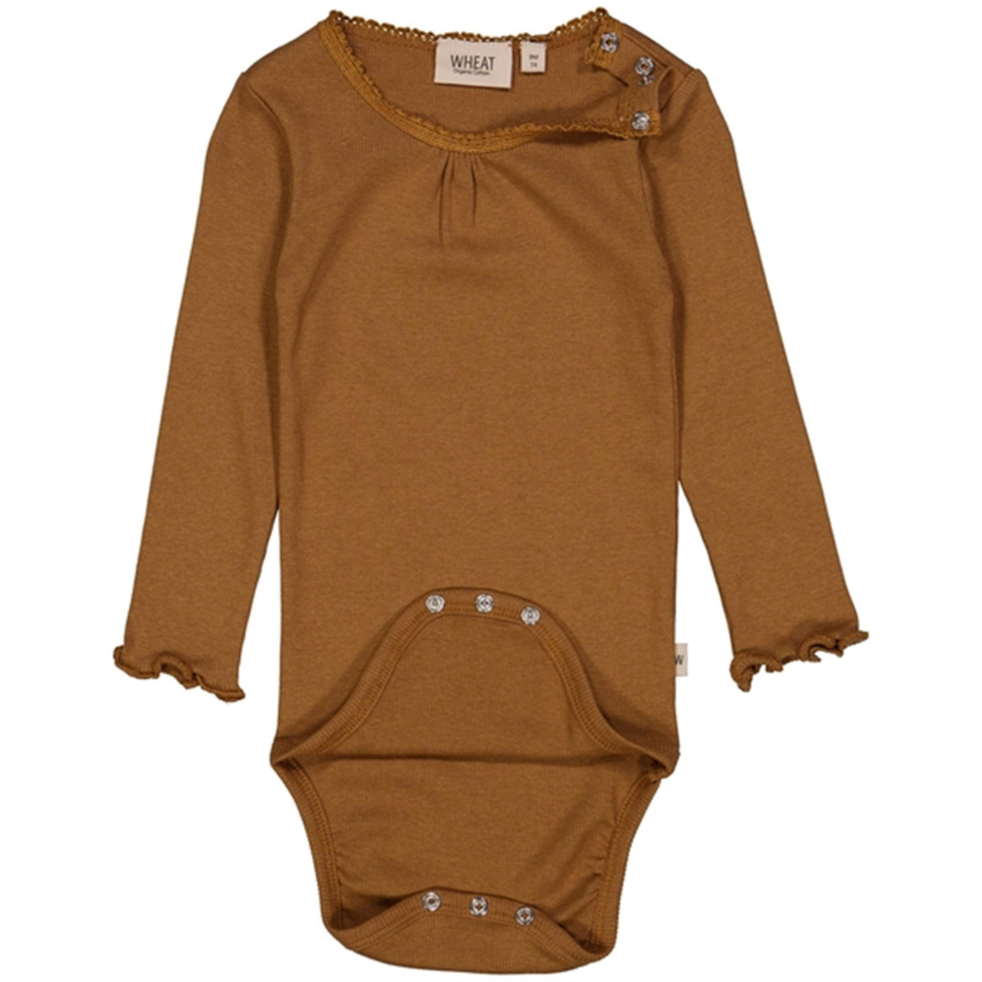 Wheat Caramel Rib Lace Body
