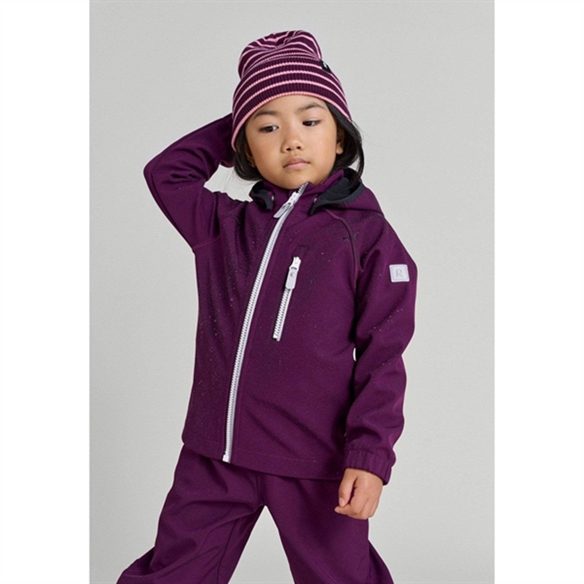 Reima Softshell Jacket Vantti Deep purple 2