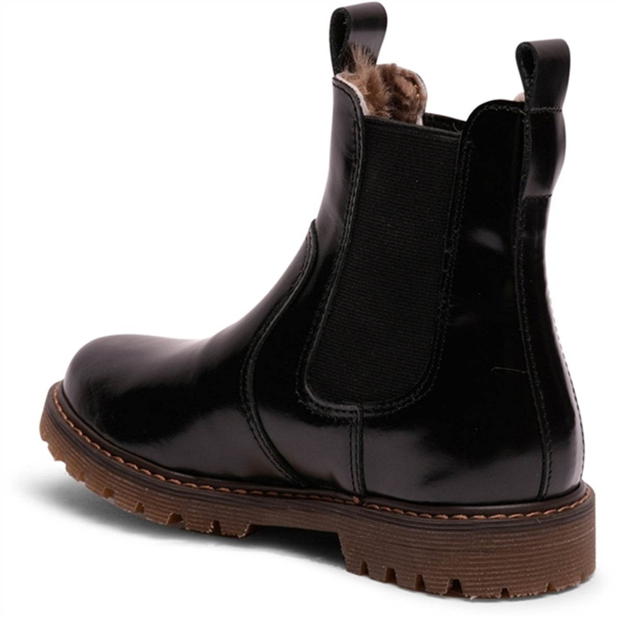 Bisgaard Neel Lamb Boots Black Polido