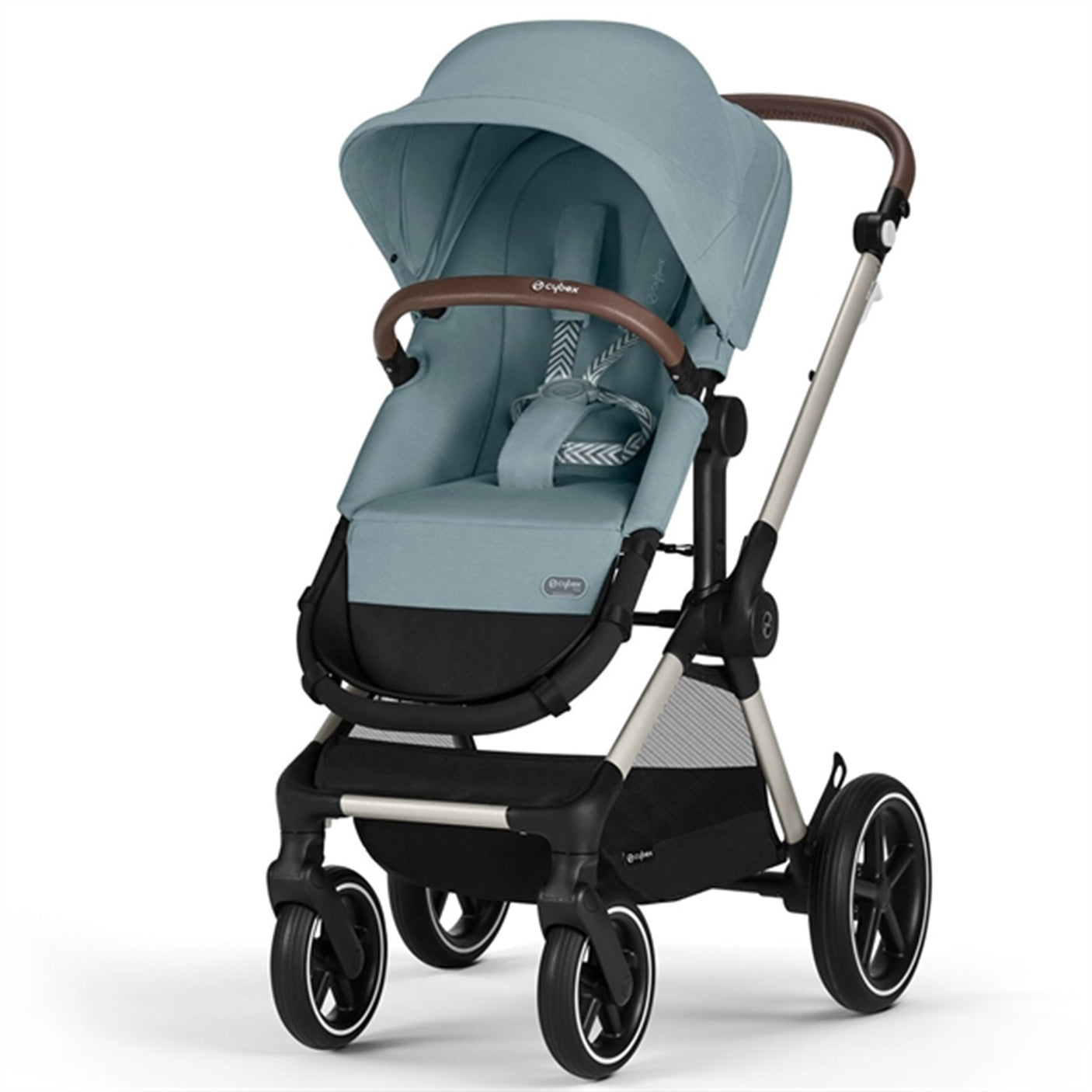 Cybex Eos Lux Sky Blue 2-in-1 Stroller