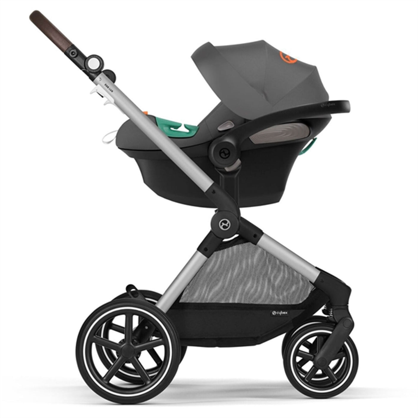 Cybex Eos Lux Lava Grey 2-in-1 Stroller