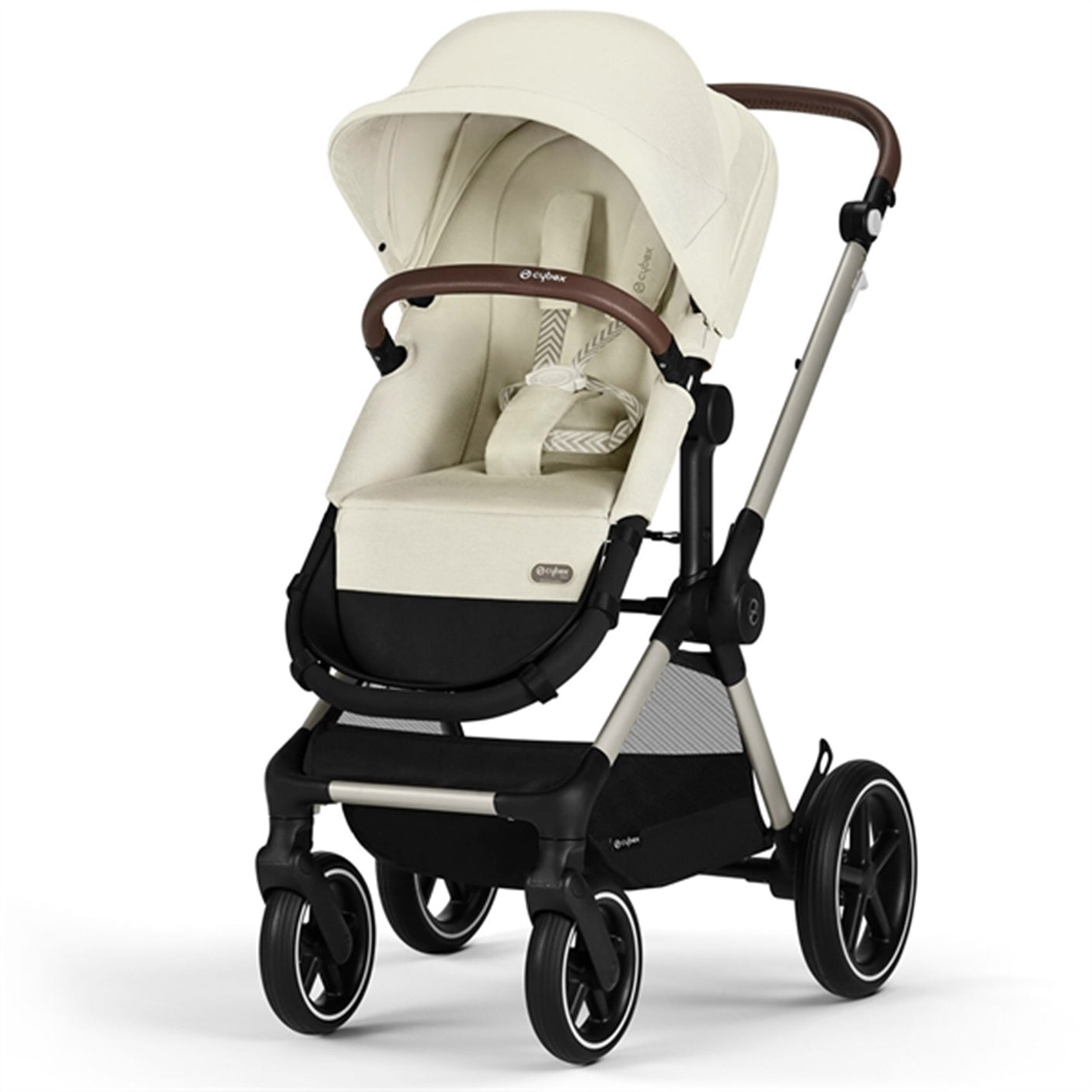 Cybex Eos Lux Seashell Beige 2-in-1 Stroller