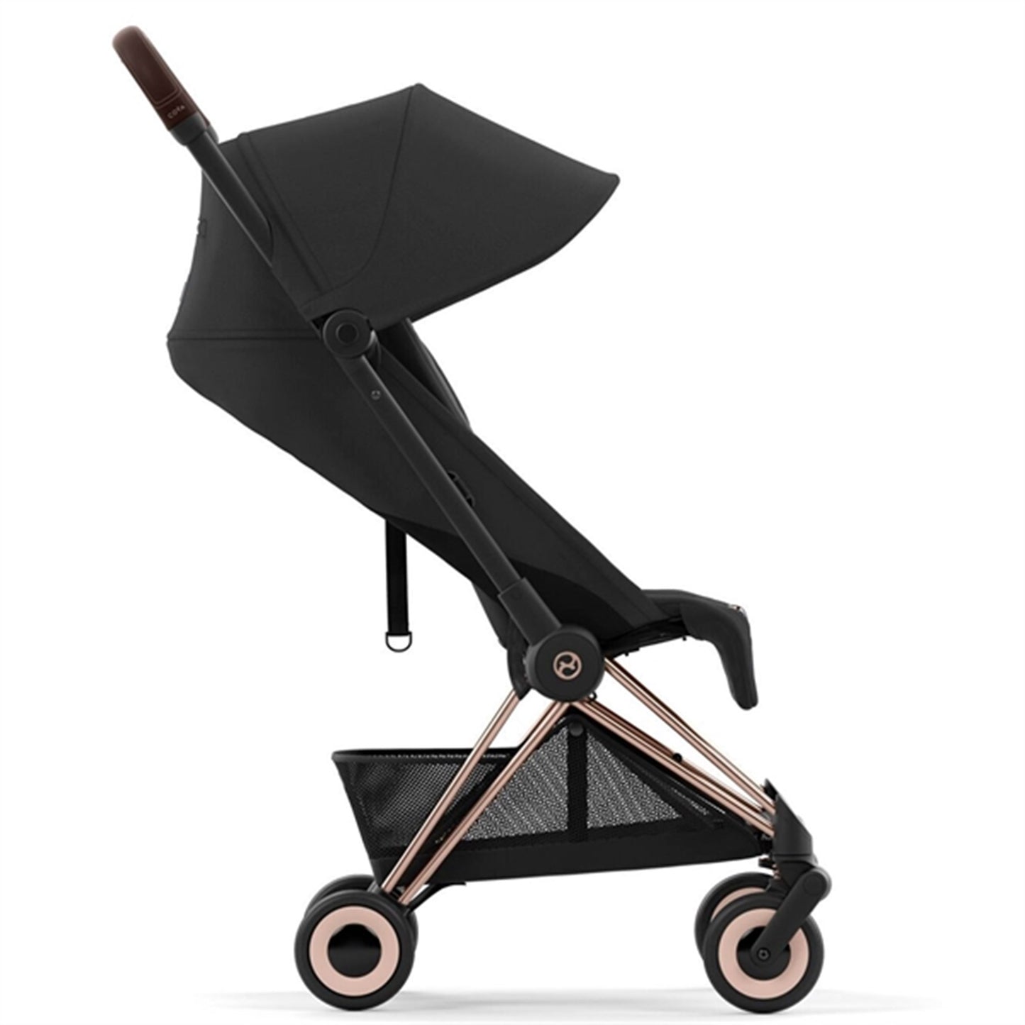 Cybex Coya Stroller Rosegold Sepia Black