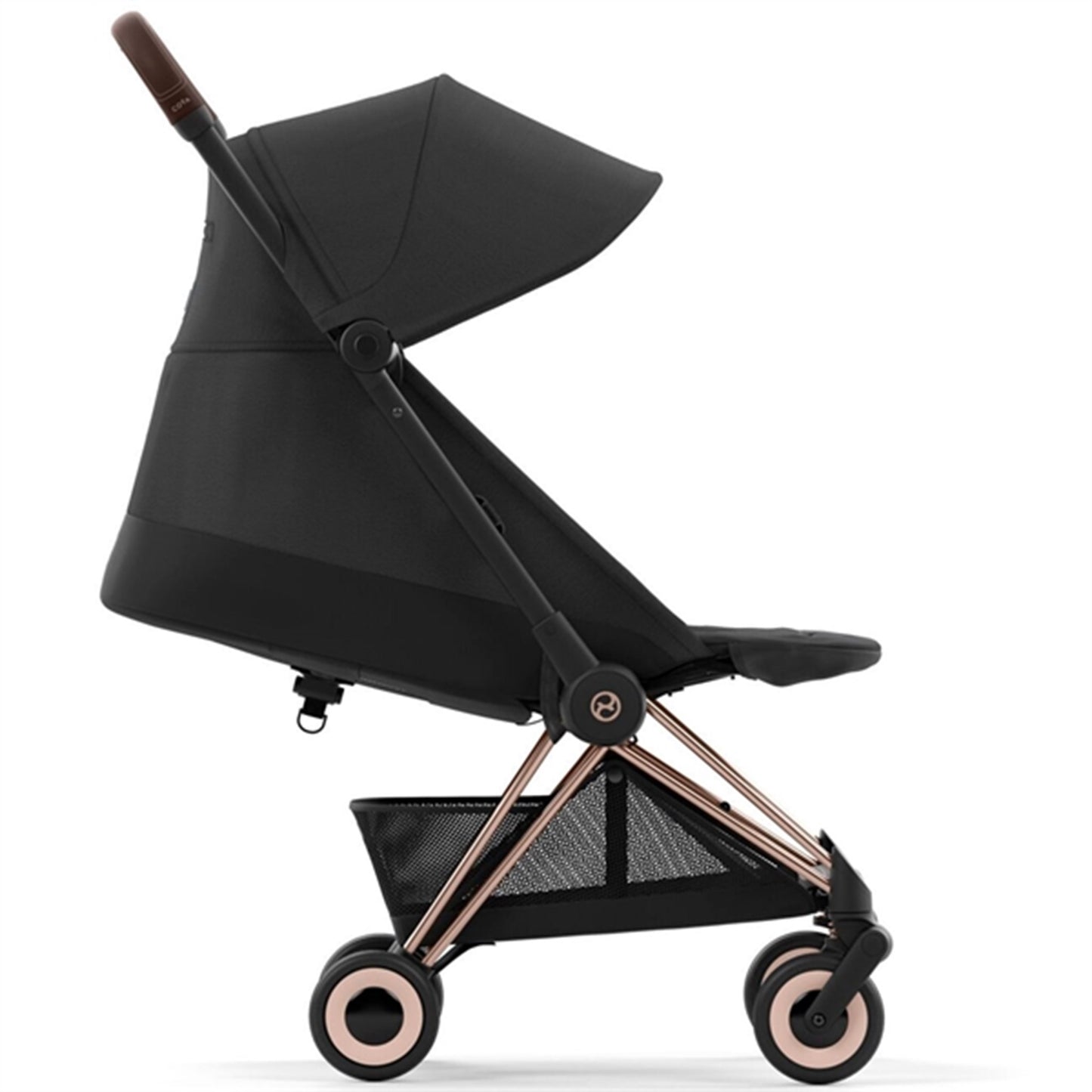 Cybex Coya Stroller Rosegold Sepia Black