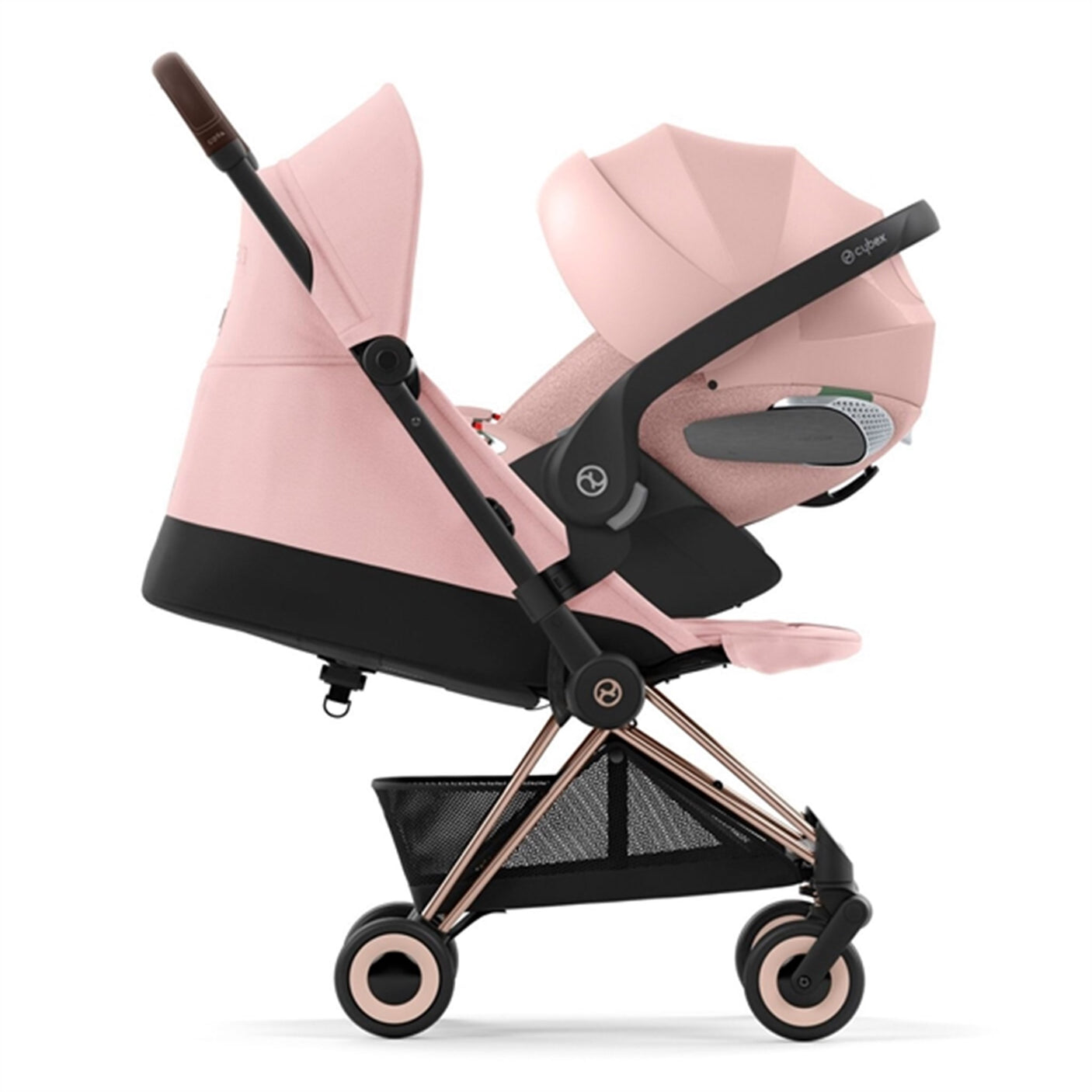 Cybex COYA Stroller Rosegold Peach Pink