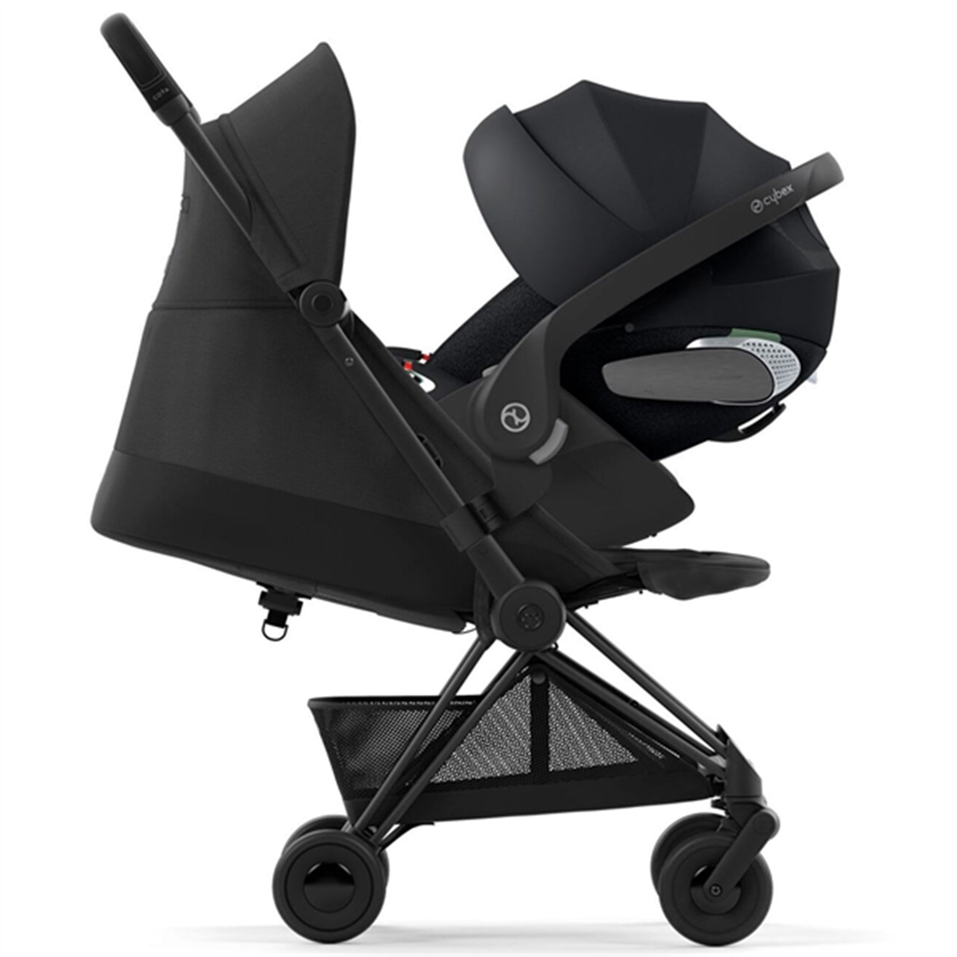 Cybex Coya Stroller Matt Black Sepia Black