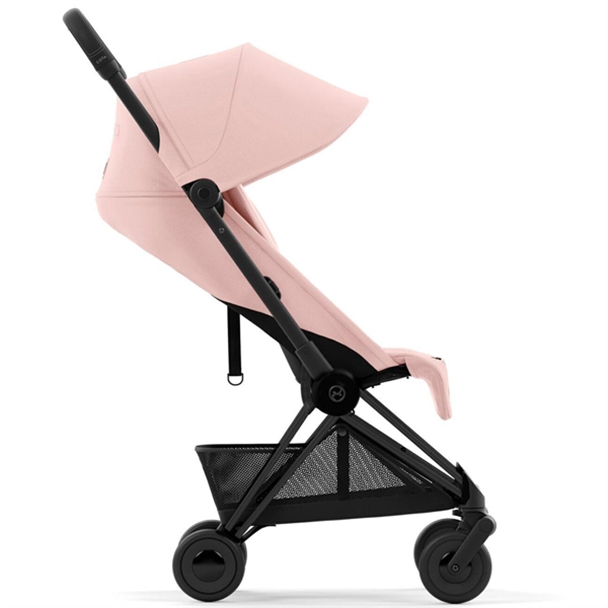 Cybex Coya Stroller Matt Black Peach Pink