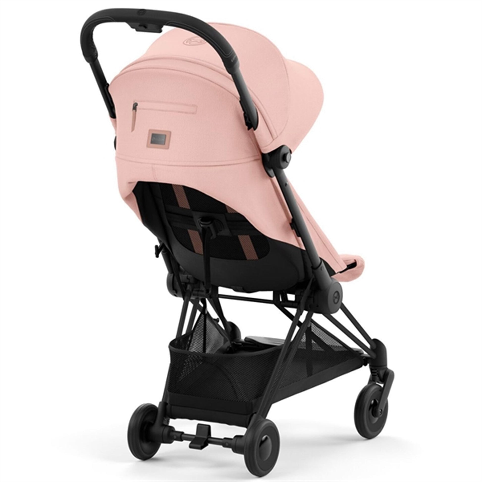 Cybex Coya Stroller Matt Black Peach Pink