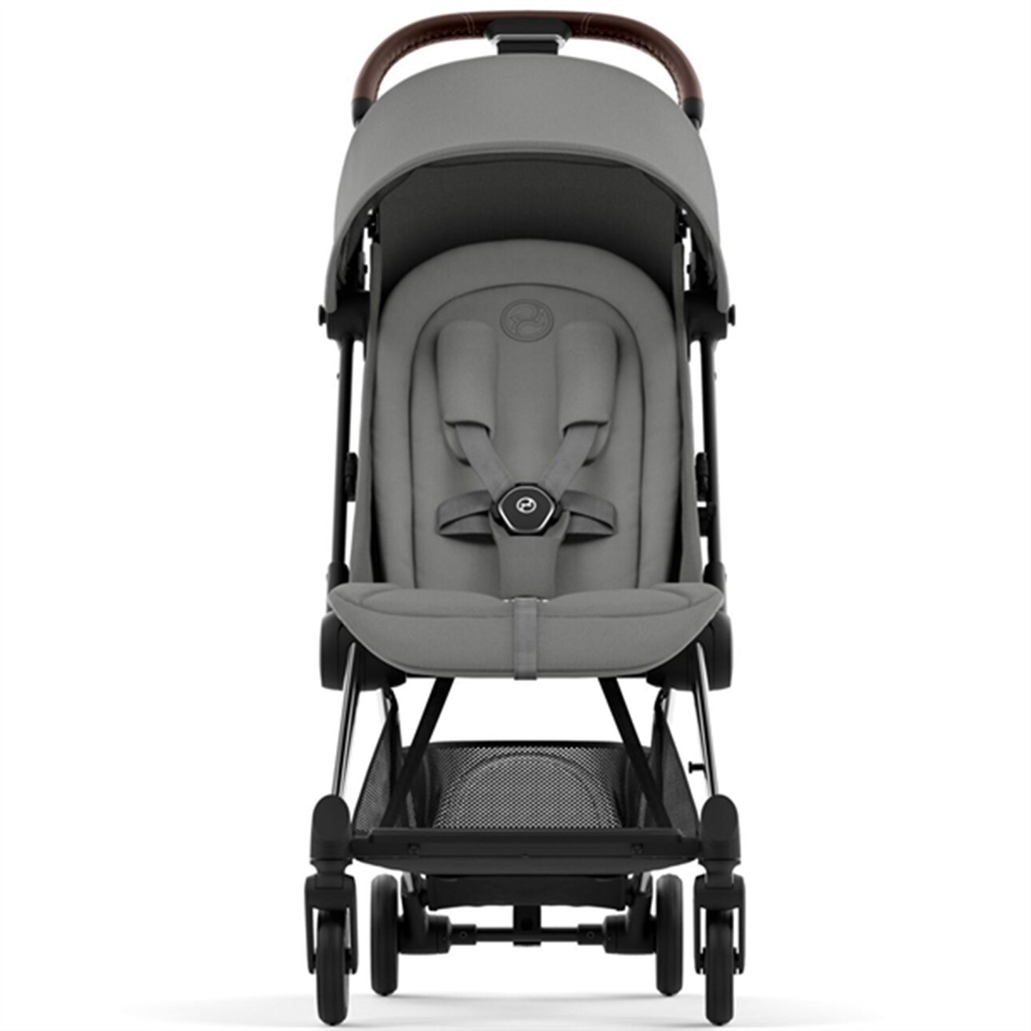 Cybex Coya Stroller Chrome Dark Brown Mirage Grey