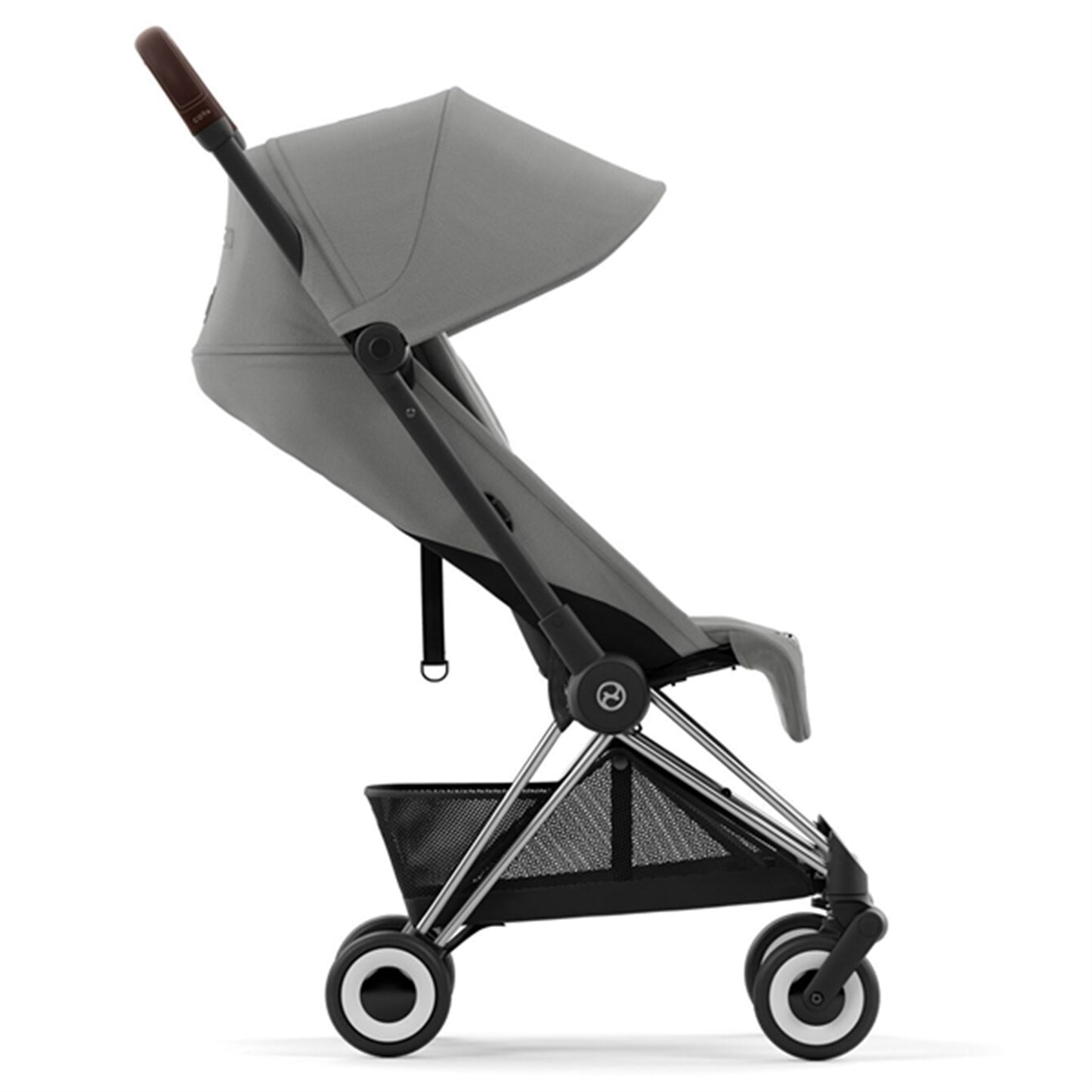 Cybex Coya Stroller Chrome Dark Brown Mirage Grey