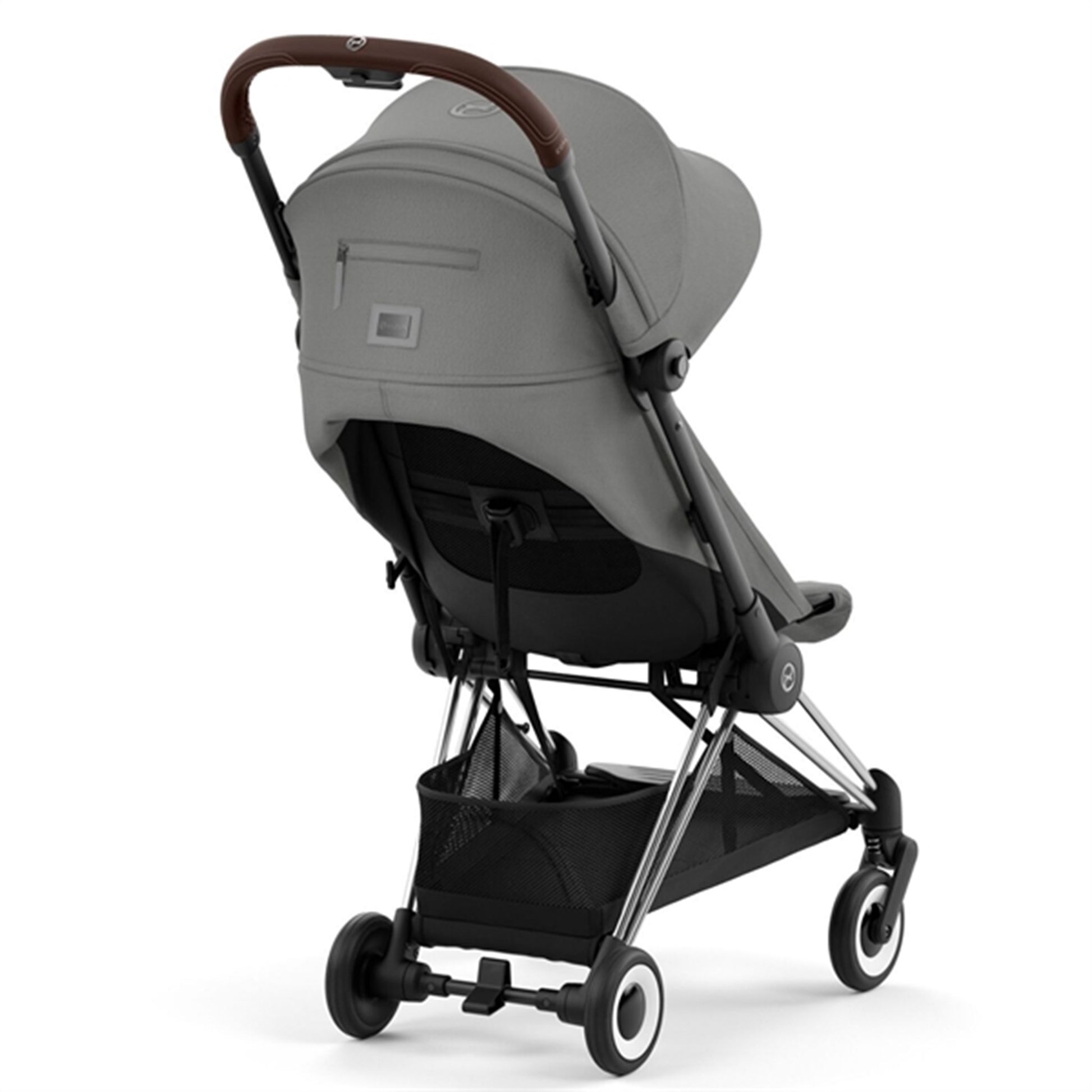 Cybex Coya Stroller Chrome Dark Brown Mirage Grey