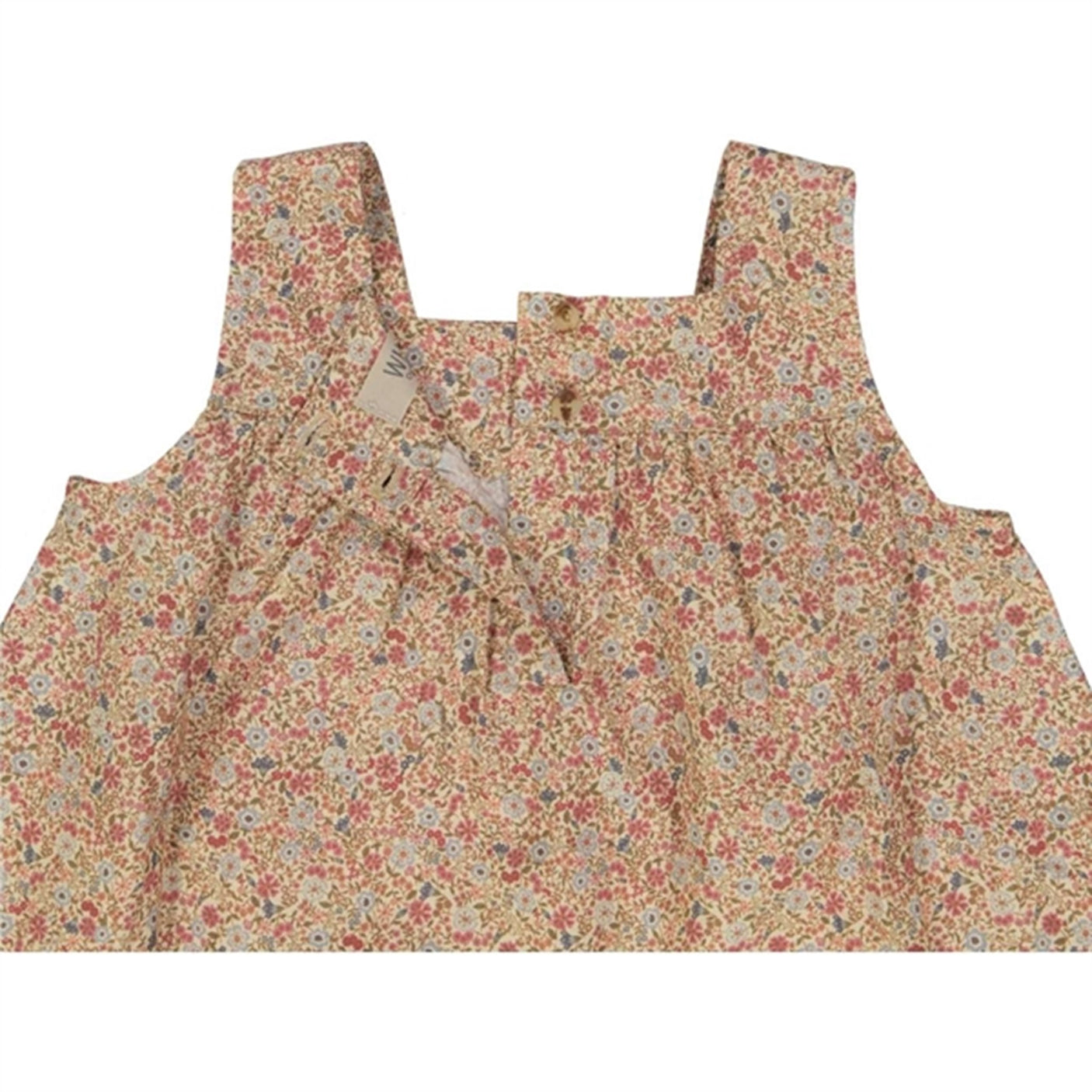 Wheat Porcelain Flowers Ayla Dress