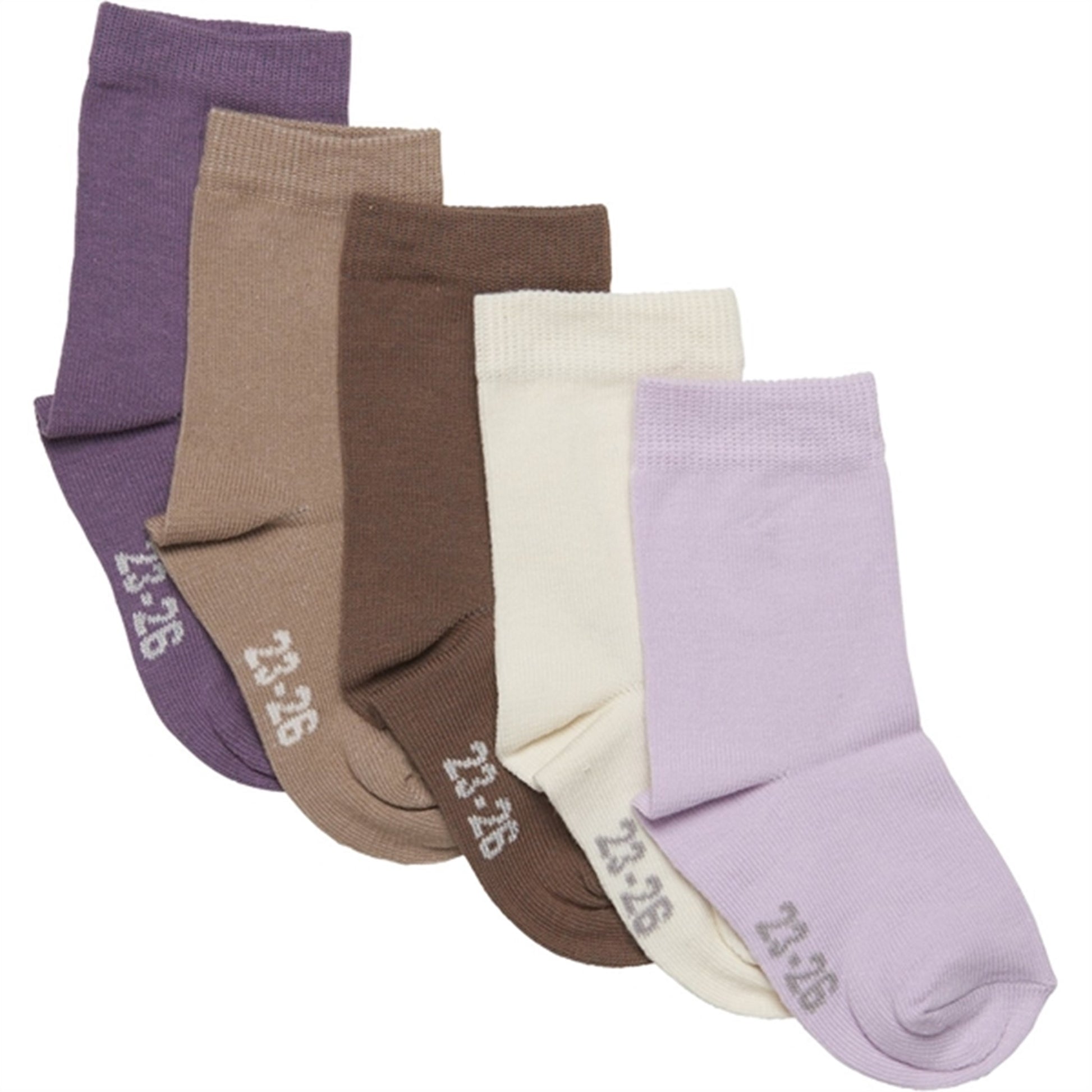 Minymo Very Grape Socks 5-pack NOOS