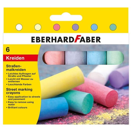Faber Castell Street Marking Crayons 6-pack