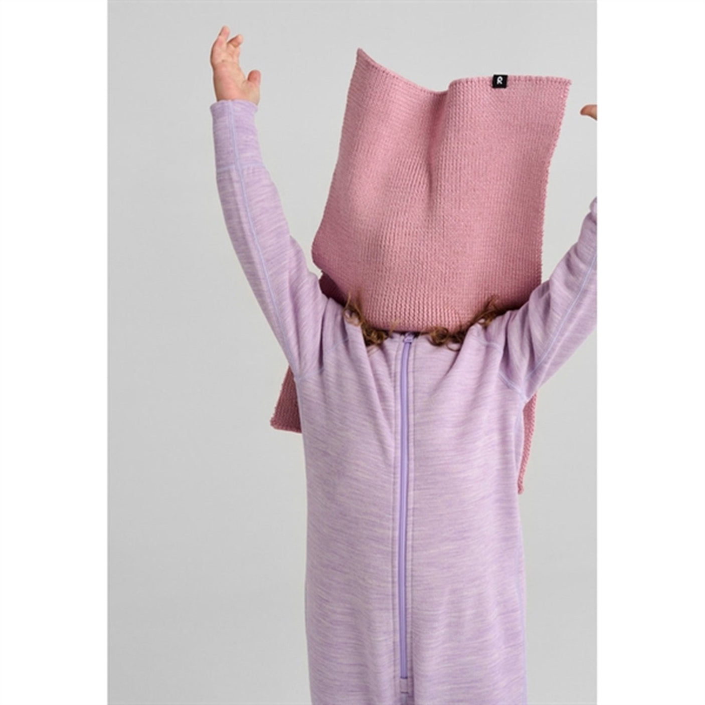 Reima Neck Warmer Kaulain Grey Pink