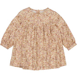 Wheat Clam Flowers Fenja Dress