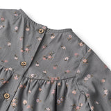 Wheat Autumn Sky Flowers Fenja Dress