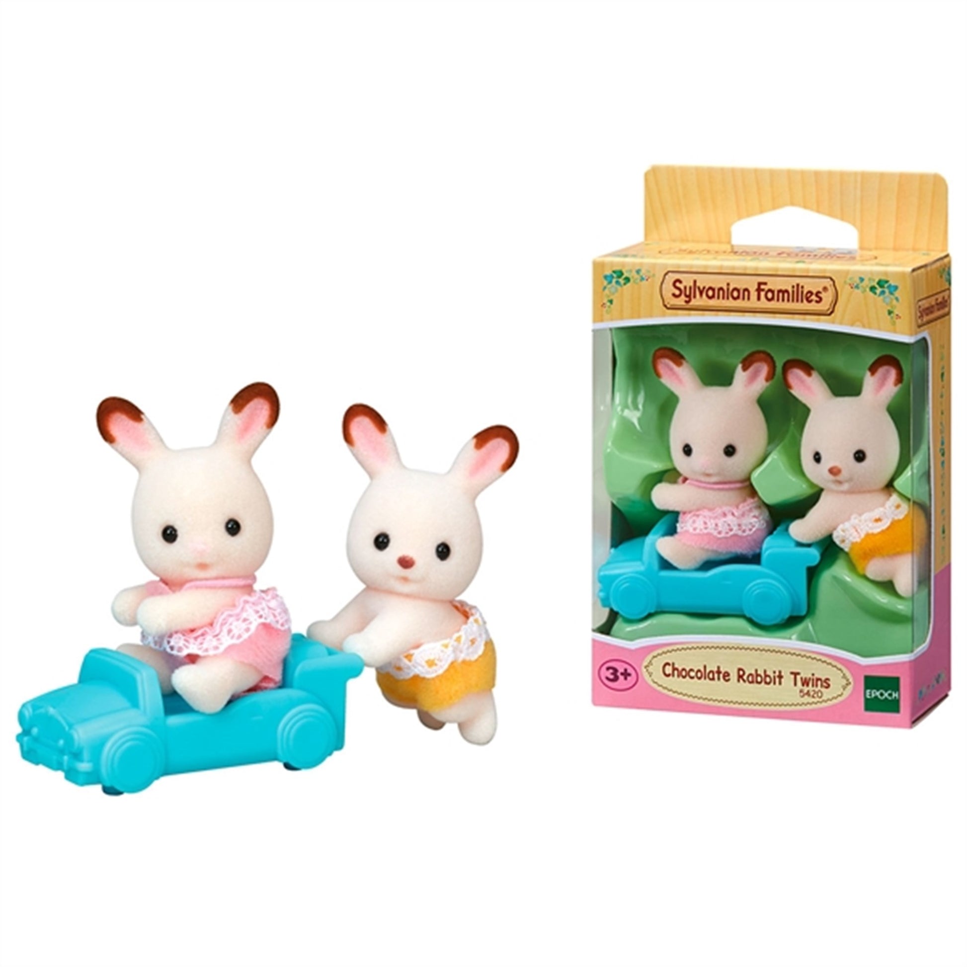 Sylvanian Families® Chocolate Rabbit Twins