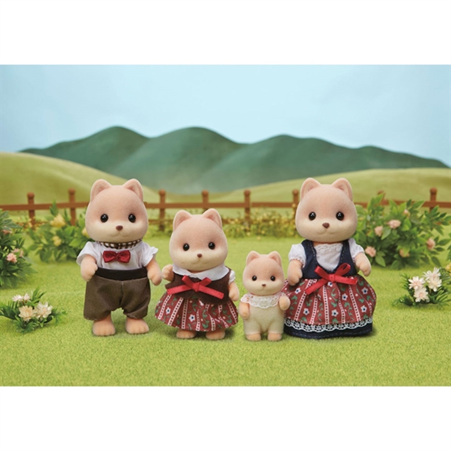 Sylvanian Families® Caramel Dog Family