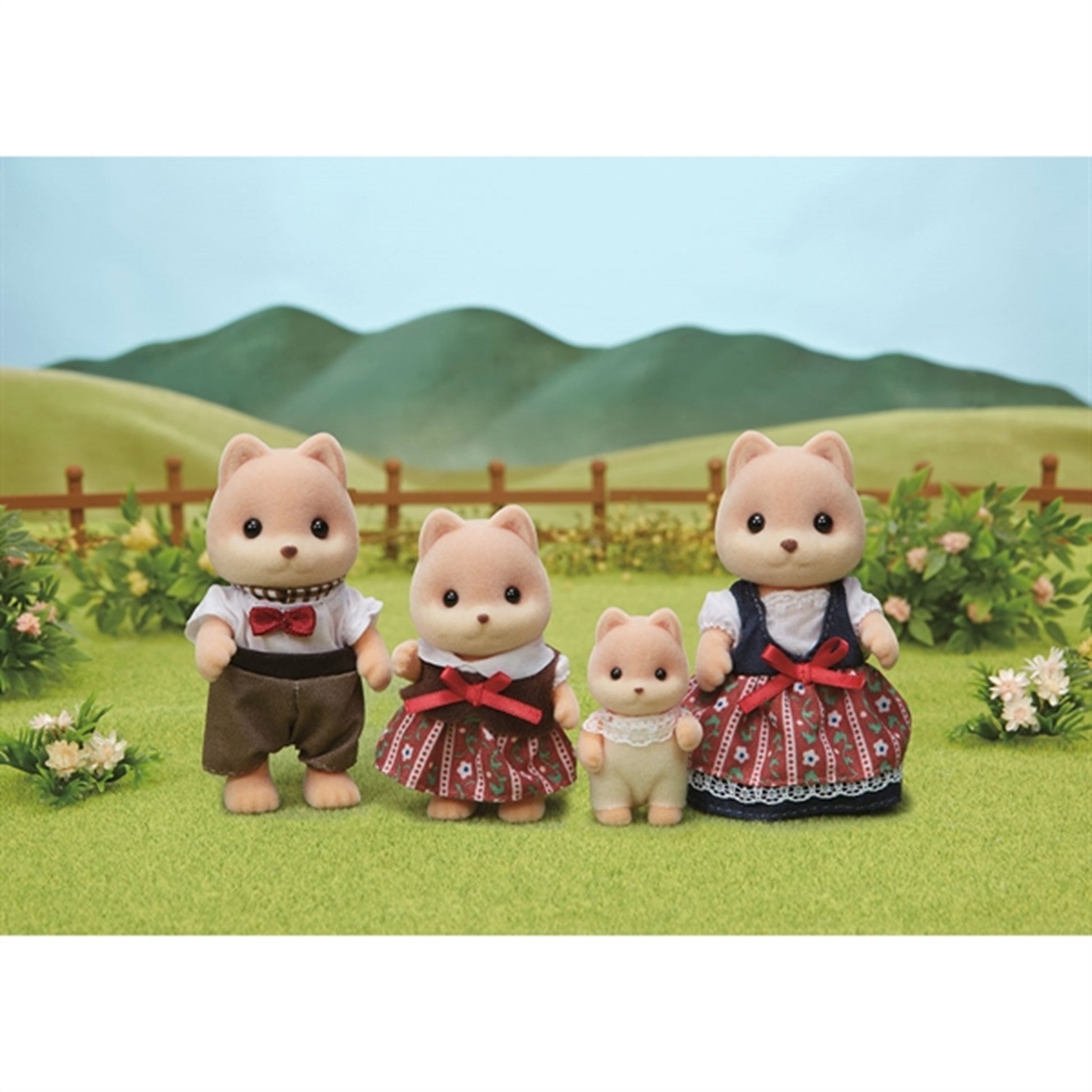 Sylvanian Families® Caramel Dog Family