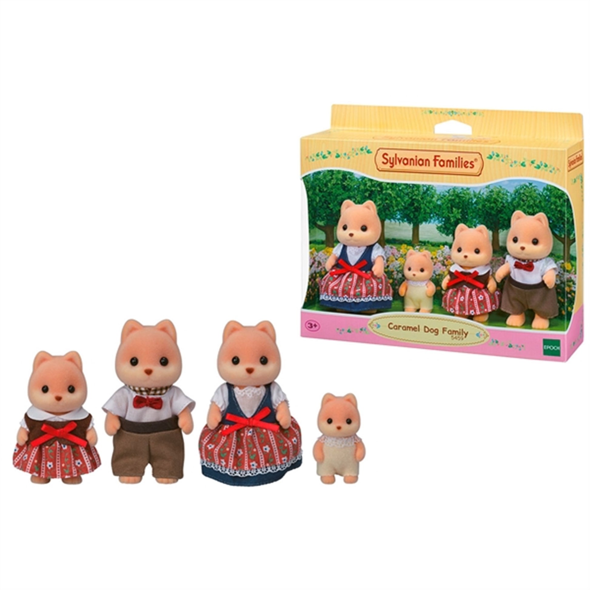 Sylvanian Families® Caramel Dog Family