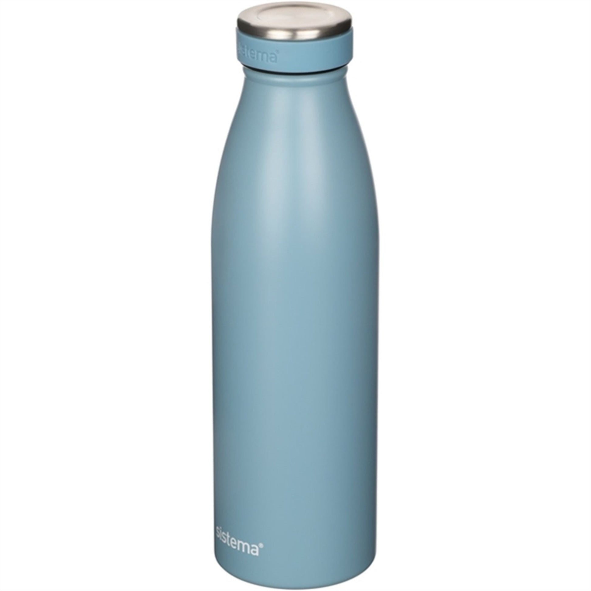 Sistema Stainless Steel Drink Bottle 500 ml Coast Blue