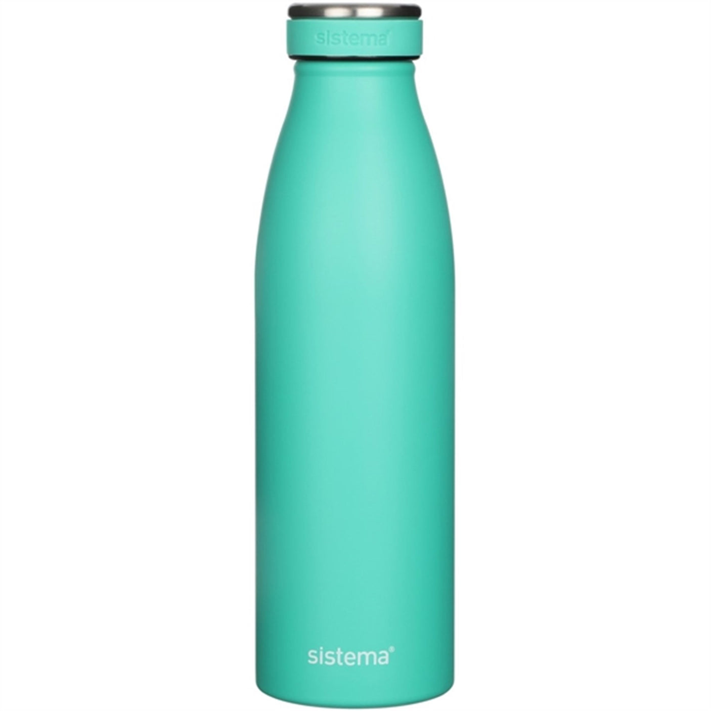 Sistema Stainless Steel Drink Bottle 500 ml Minty Teal