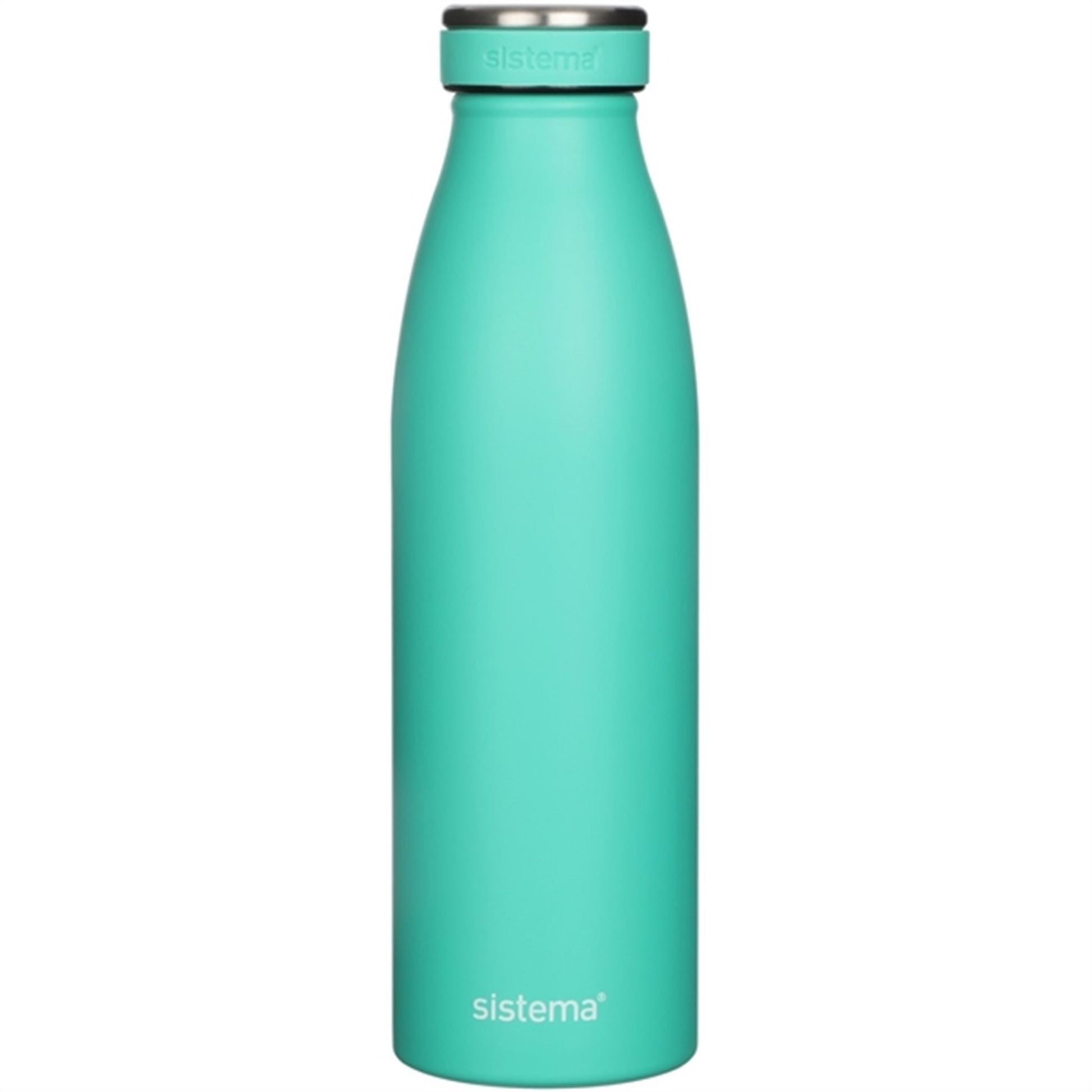 Sistema Stainless Steel Drink Bottle 500 ml Minty Teal