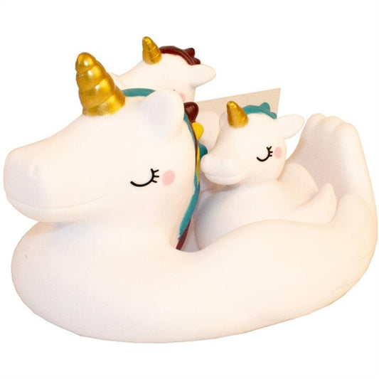 Magni Unicorn Bath Toys 3 Pieces In A Set White