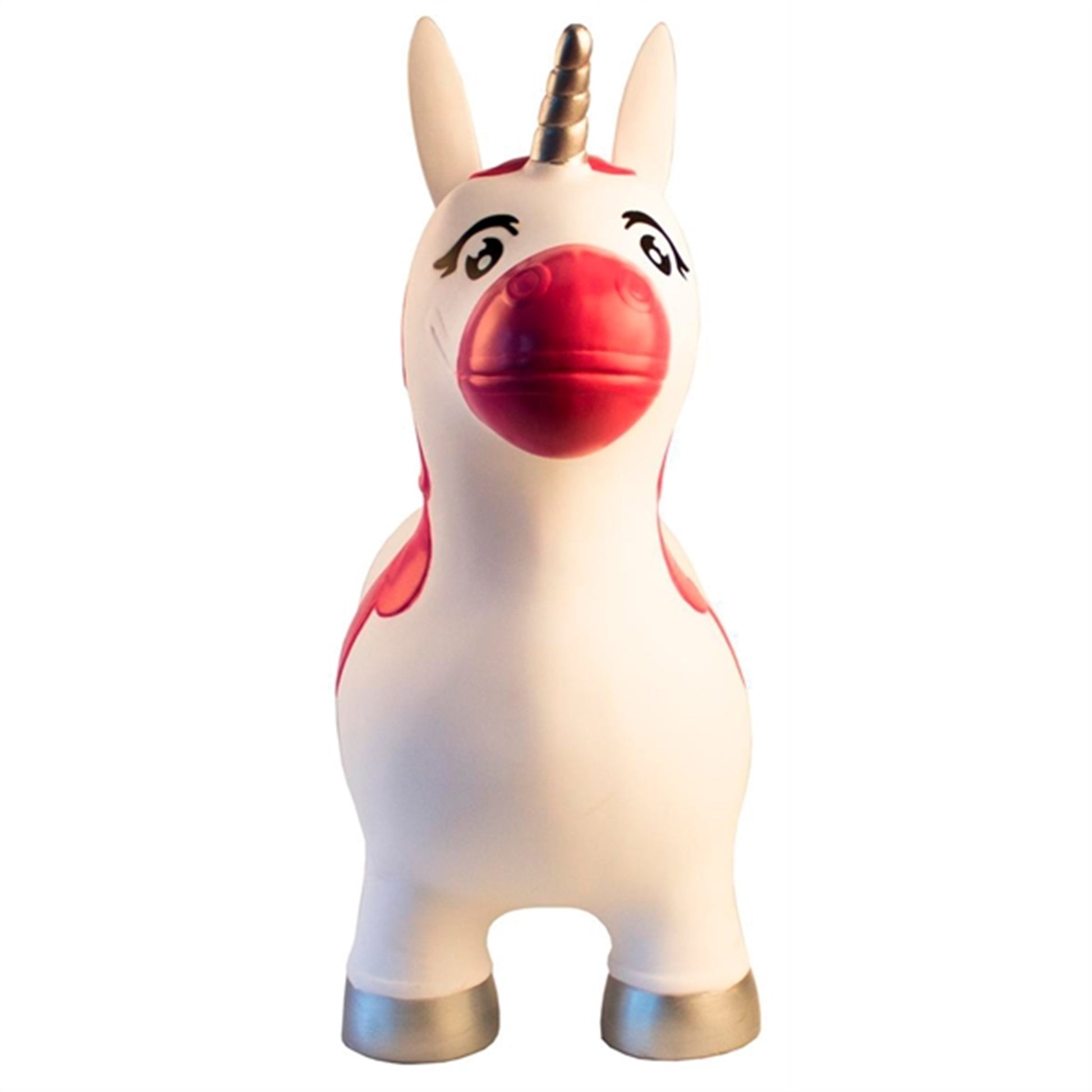 Magni Bouncing Animals Unicorn White/Silver/Pink
