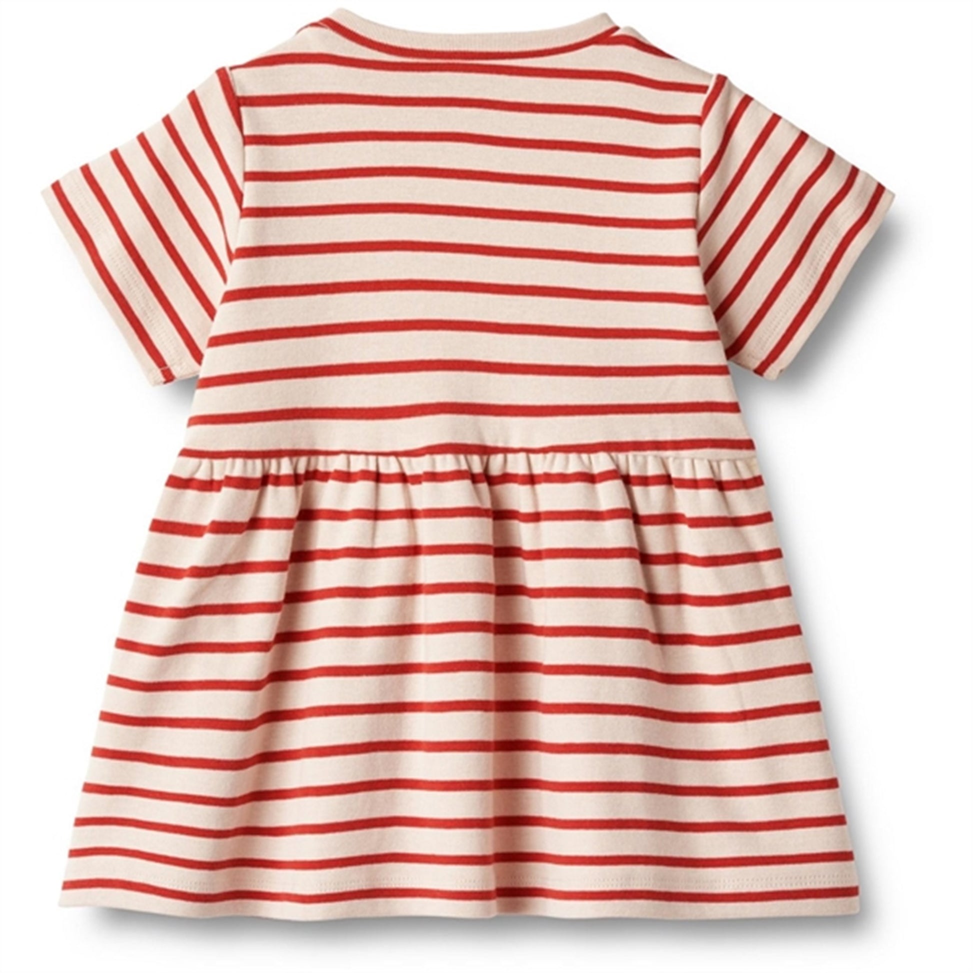 Wheat Red Stripe Jersey Dress Anna