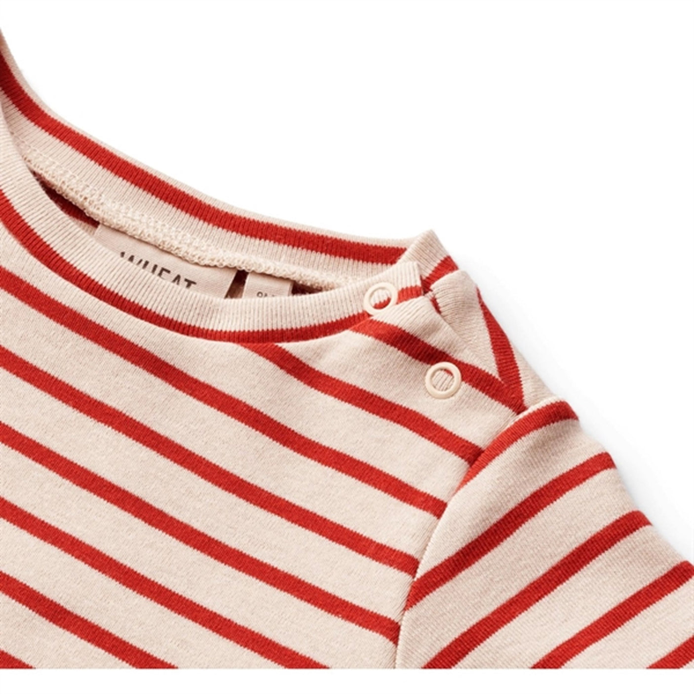 Wheat Red Stripe Jersey Dress Anna