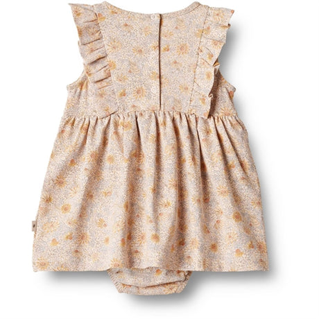 Wheat Coneflowers Jersey Body Dress Suit Vianna