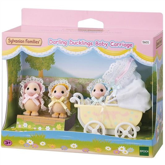 Sylvanian Families Darling Ducklings Baby Carriage