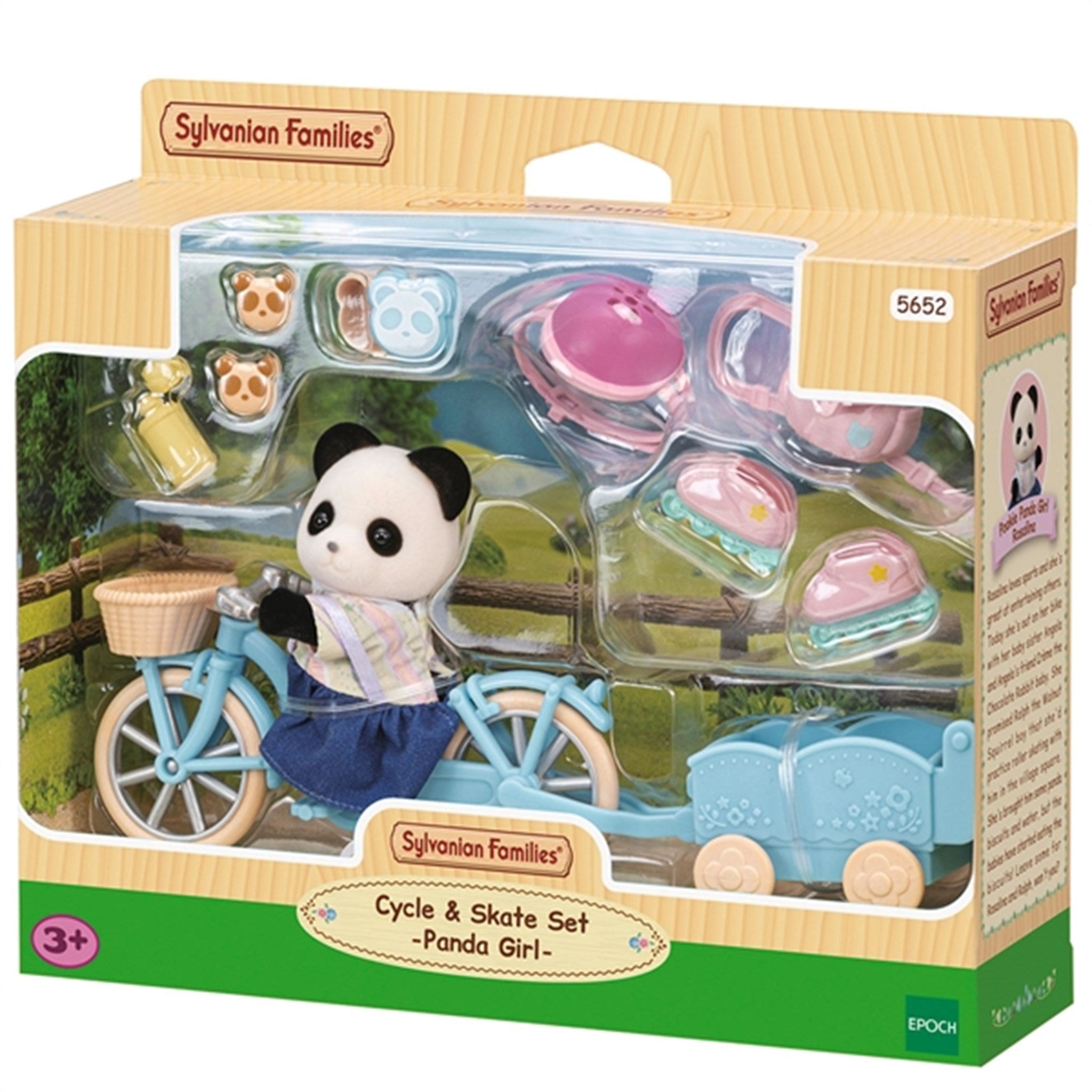 Sylvanian Families Bike and Roller Skates Set With Figure