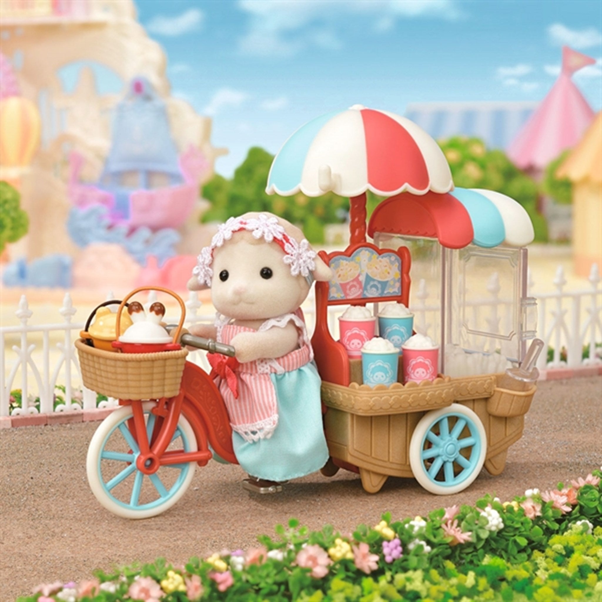 Sylvanian Families Popcorn Delivery Service With Figur 2