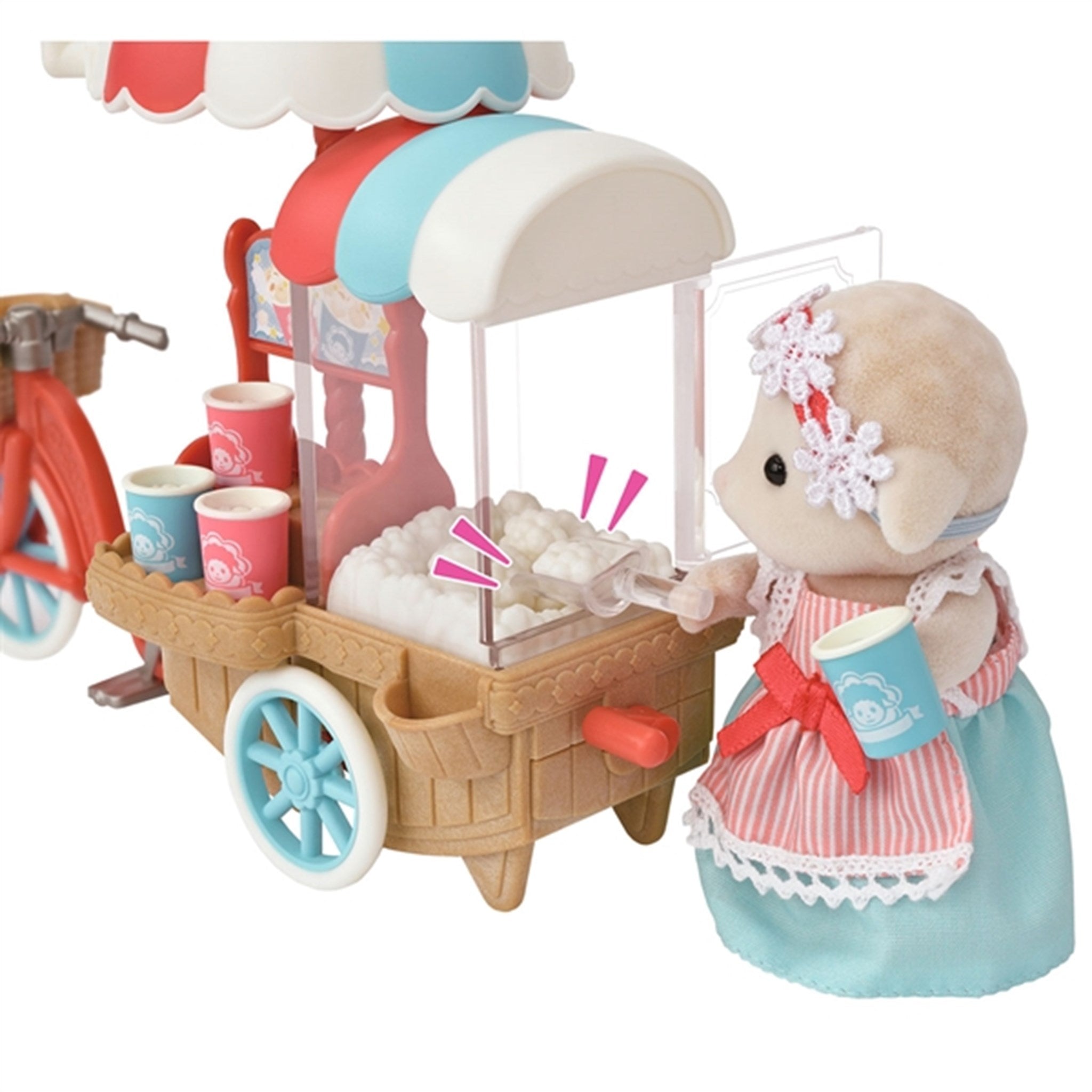 Sylvanian Families Popcorn Delivery Service With Figur 4