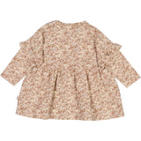 Wheat Pale Lilac Flowers Lilja Jersey Dress