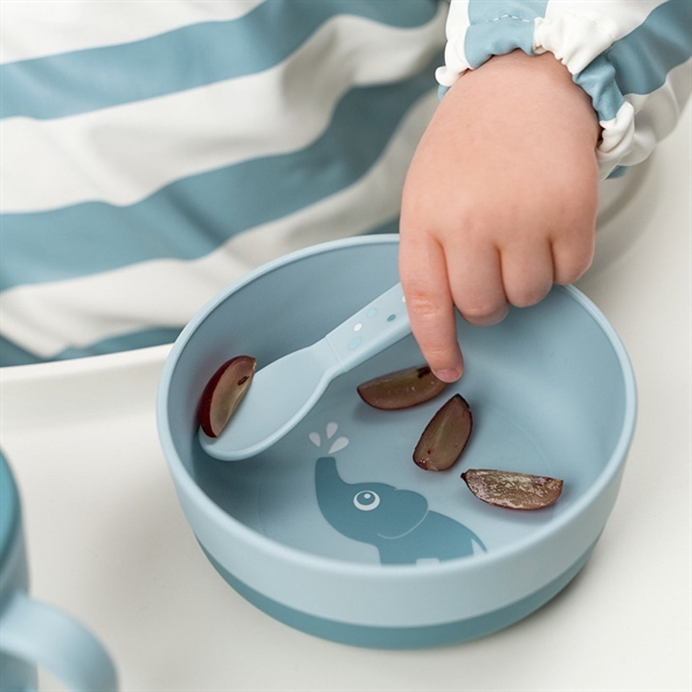 Done by Deer Foodie Bowl Elphee Blue