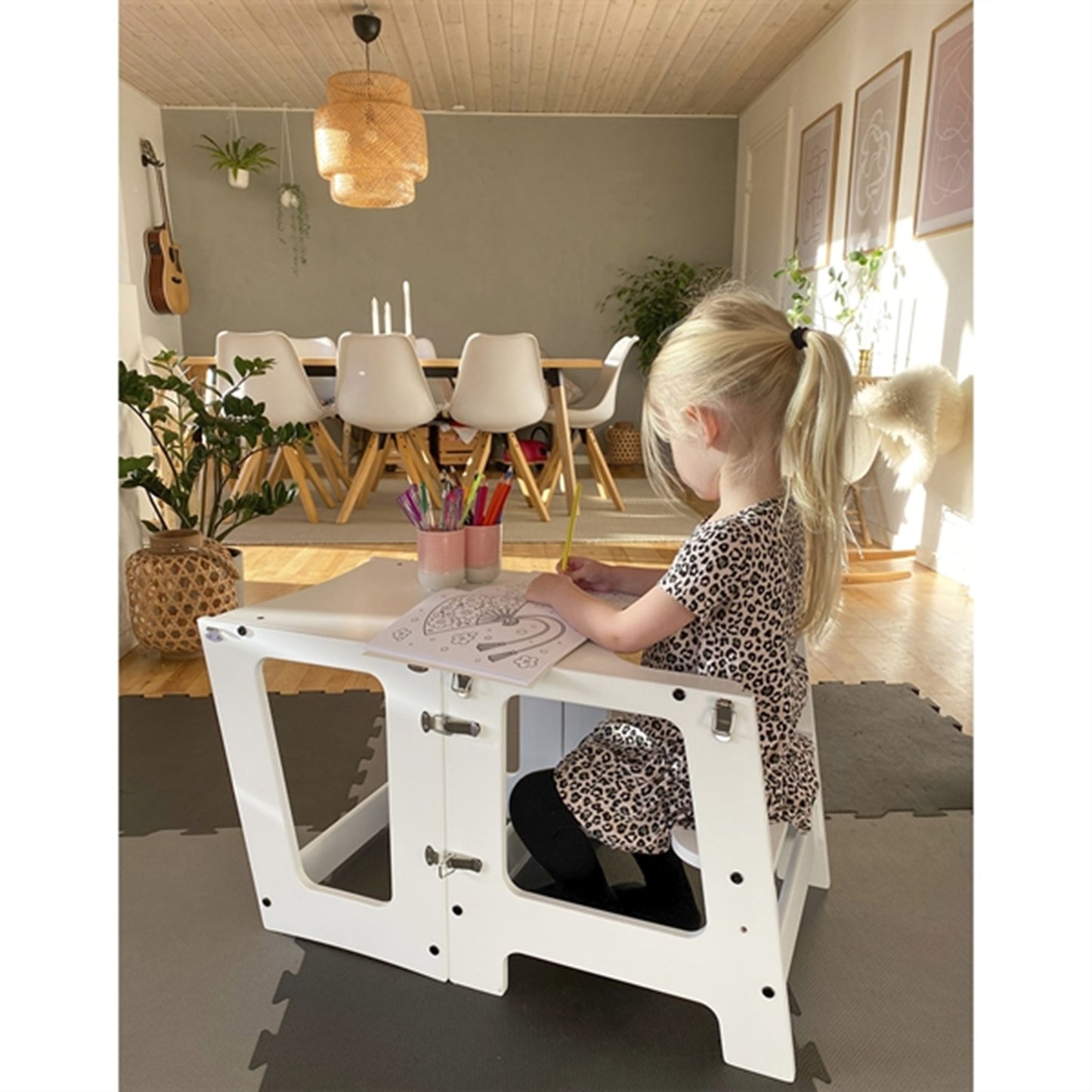 HEMMINGSEN Kids Maya Learning Tower White