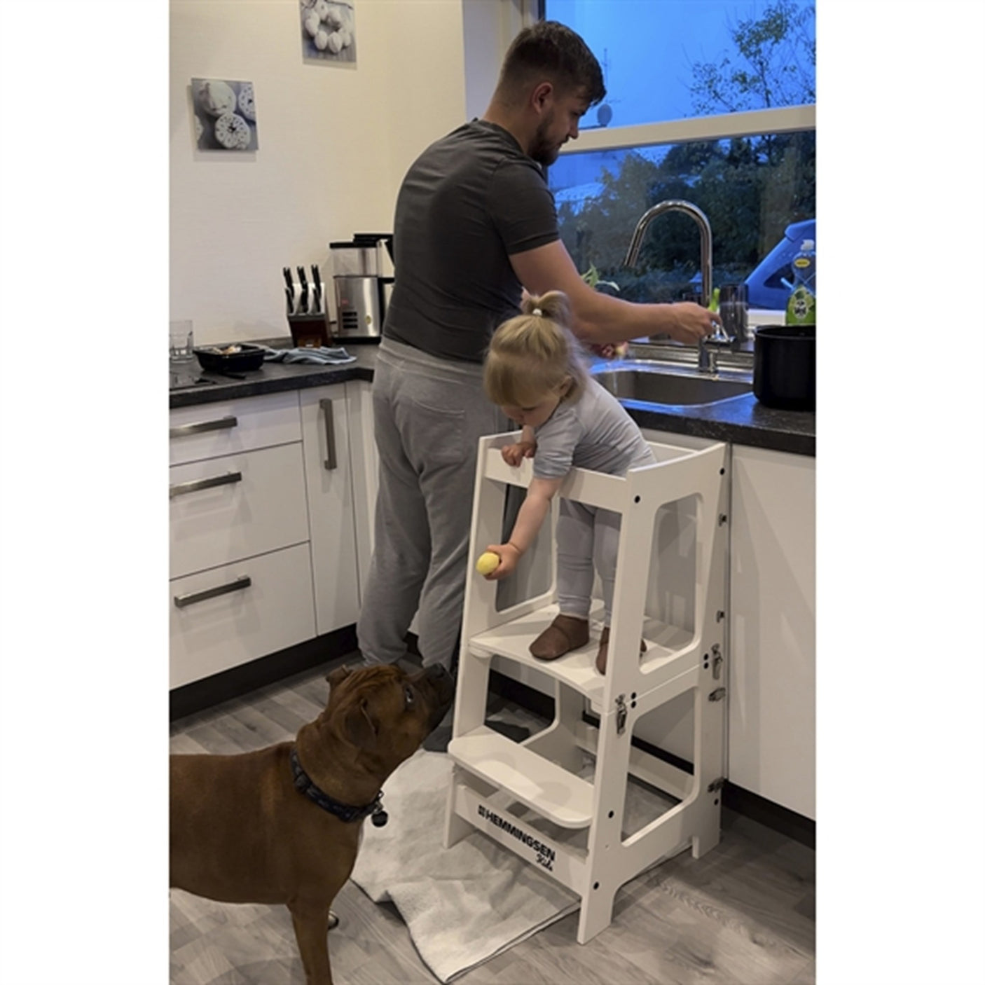 HEMMINGSEN Kids Maya Learning Tower White