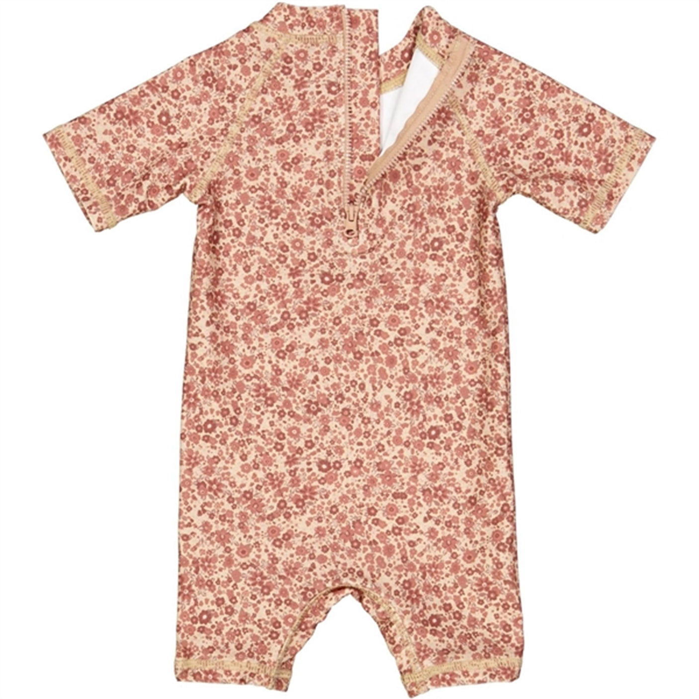 Wheat Red Flower Meadow Cas Swimsuit