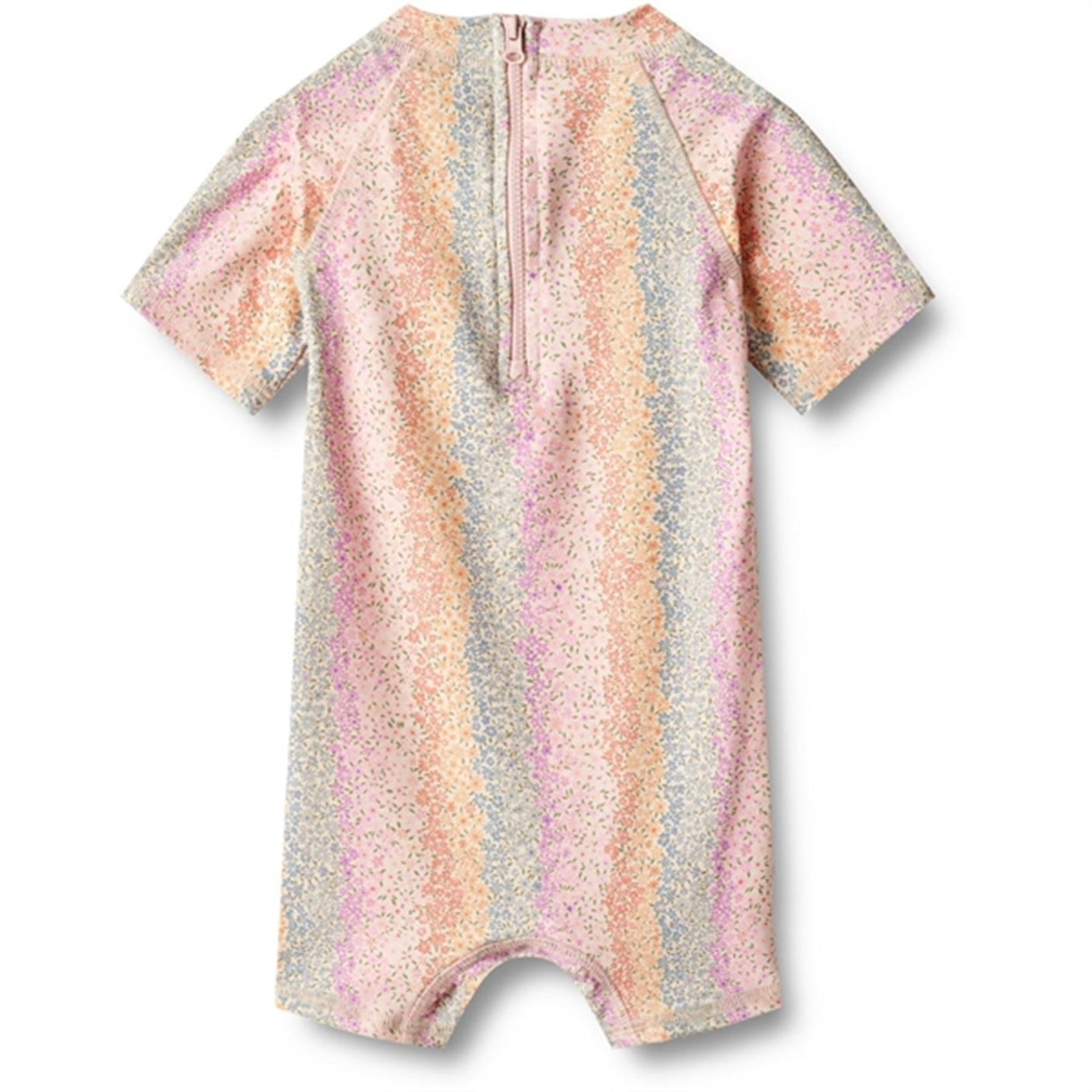 Wheat Rainbow Flowers Swimsuit Cas