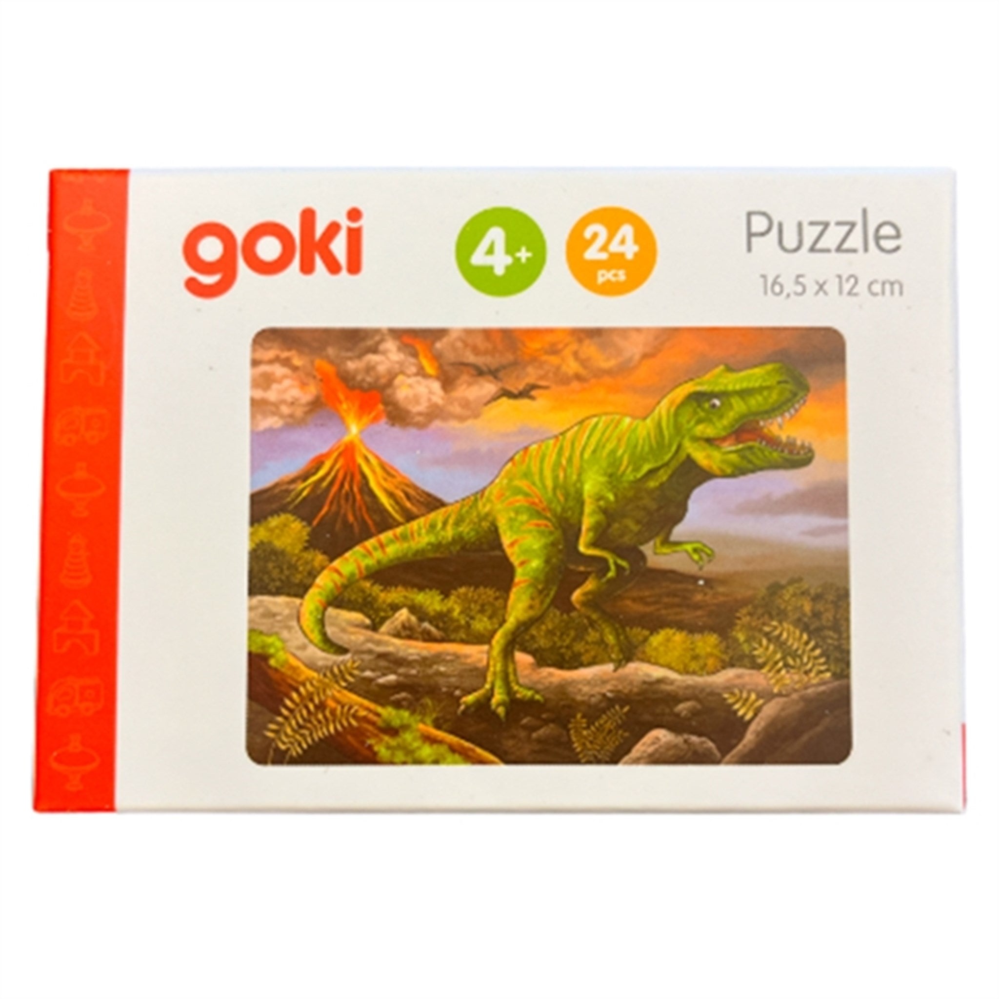 Goki Puzzle Mini - Dinosaur 6