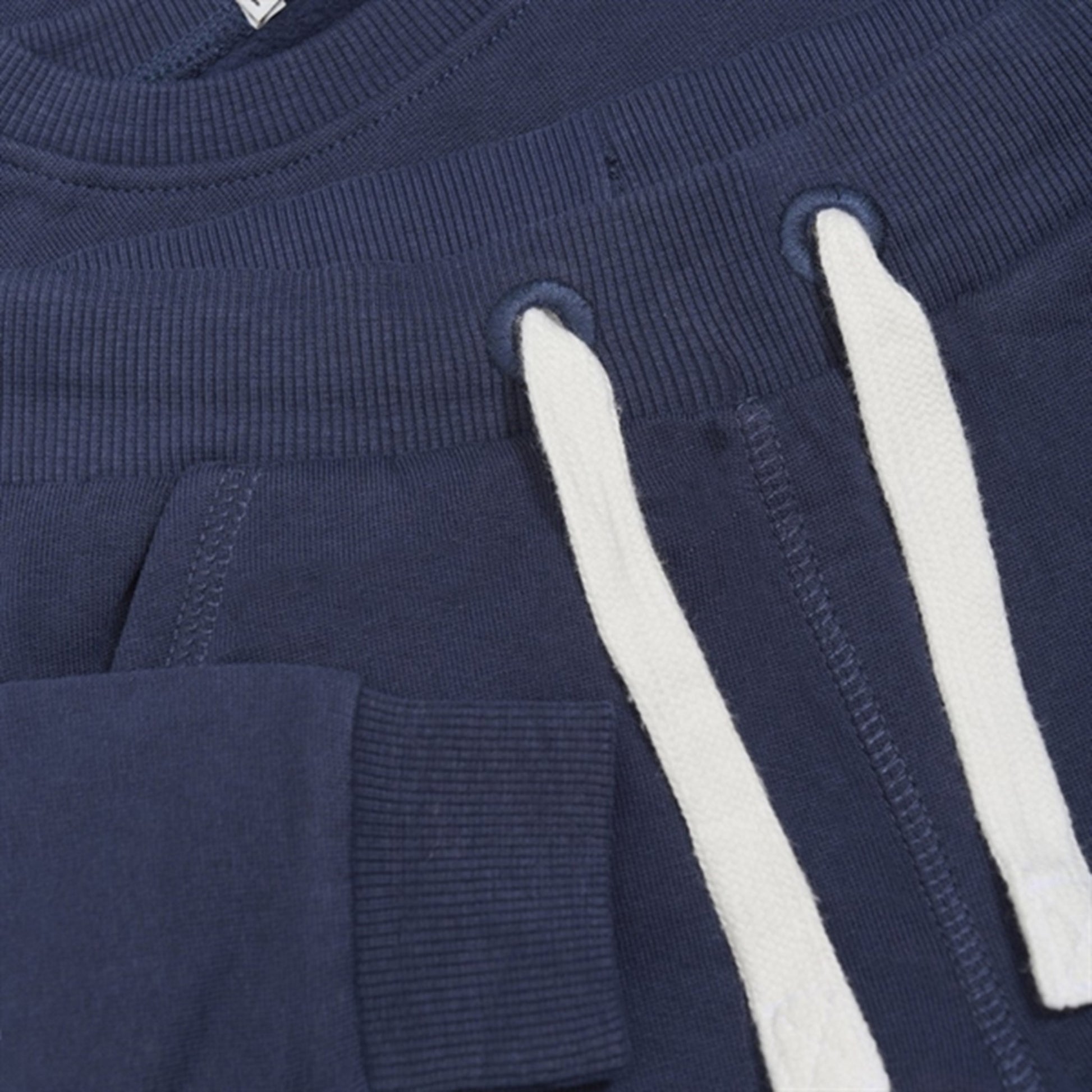 Minymo Dark Navy Sweat Set 2-pack