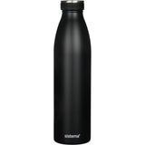 Sistema Stainless Steel Drink Bottle 750 ml Black
