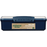 Sistema Renew Snack Attack Snack Box 410 ml Blue