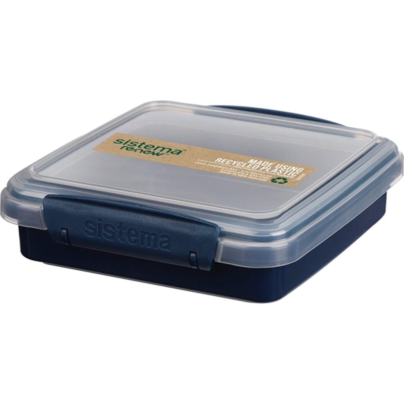 Sistema Renew To Go Sandwich Lunch Box 450 ml Blue