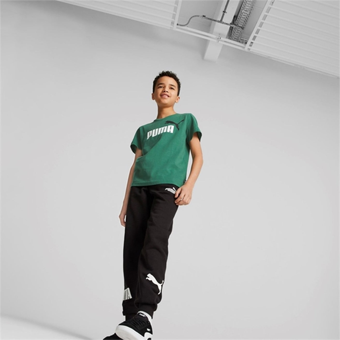 Puma ESS+ 2 Col Logo T-shirt Vine