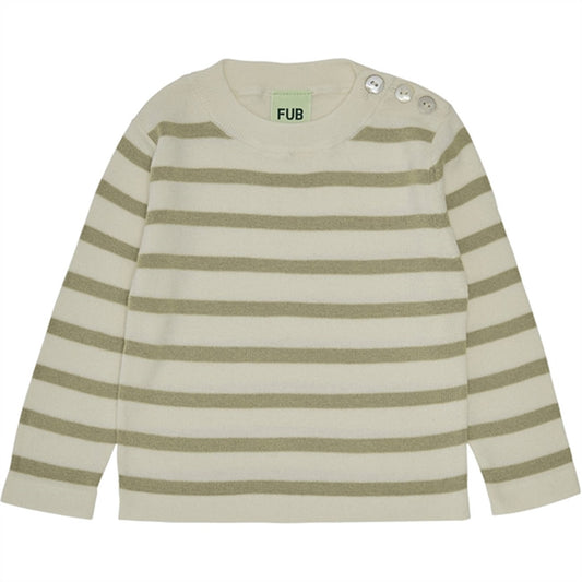 FUB Baby Blouse Ecru/Khaki